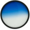 Pro Glass 72mm HD MC Filtre de couleur bleu gradué pour objectif Tamron 18-400 mm f/3.5-6.3 Di II VC HLD pour Nikon F (AFB028N-700) – Filtre bleu 72 mm, filtre bleu dégradé 72