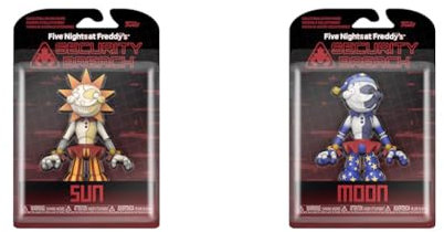 Funko Action Figure: Five Nights At Freddy's (FNAF) SB - Sun - Collectable Toy & Action Figure: Five Nights At Freddy's (FNAF) SB - Moon - Collectable Toy - Gift Idea - Official Merchandise