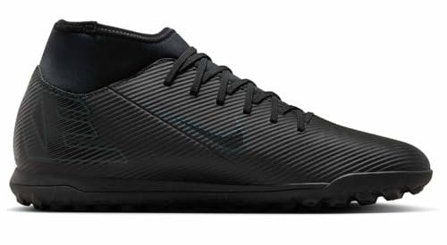 Nike Herren Superfly 10 Club TF Sneaker, Black Black Deep Jungle, 39 EU