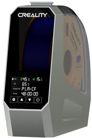Creality Space PI Filamento Essiccatore, Filamento per stampante 3D, Scatola per asciugatrice con ventilatore integrato, touchscreen da 3,7 pollici, riscaldamento PTC a 360 °C, supporto per filamento,