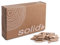 Flachdübel, 500 Stück Mix Gr. 0, 10, 20 | Holzdübel | Verbindungsplättchen | Hochwertige Lamellen dübel | Kompatibel mit Flachdübelfräse oder Lamellofräse | Holzlamellenverbinder Set dübel |