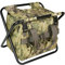 Faltbarer Kampagnenhocker – abnehmbarer Aufbewahrungs-Rucksack, Klapphocker mit abnehmbarer Aufbewahrungstasche, leichte Garten-Kniebank und Sitz, multifunktionale Klapphocker, Tragetasche