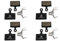 DiscoBrakes 4 Pairs of Copper Free Pads Compatible with Shimano XTR DEORE XT SLX BR-M9100 BR-M9110 BR-M8110 BR-M7110 BR-R9170 BR-R8070 BR-R7070 BR-4770 RS805 RS505 RS405 RS305 U5000 RX810 Disc Brakes