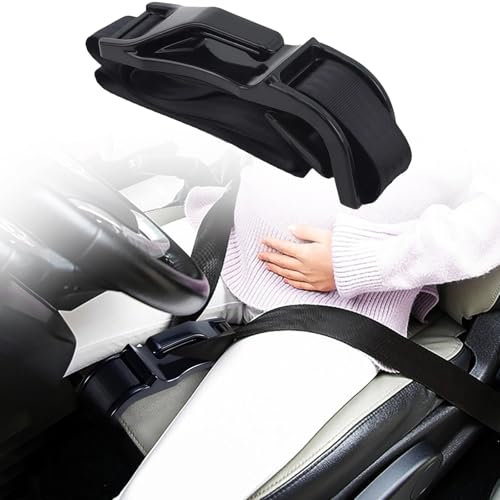 Ceinture de Sécurité Grossesse, Ajusteur Housse siège Ceinture sécurité Grossesse, ceinture de Grossesse pour Voiture, Confort et Sécurité pour Ventre de Maman