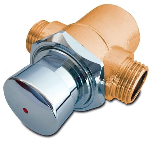 Grifo Pulsador Temporizado - Grifos Con Pulsador, Economizador Agua Grifo, Grifo Lavabo Multifuncional - Ideal Para Uso En Hostelería E Industria, Fácil Instalación, Ahorra Agua