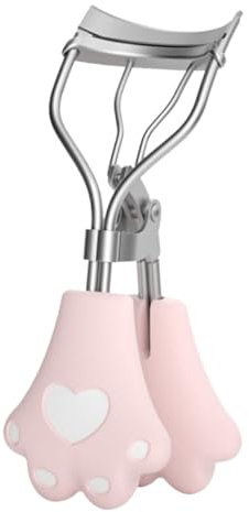 FRCOLOR Individual Eyelash Curler Compact Cat Claw Curler for Natural Lash Curls