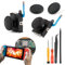 RongZy 2 Piezas Joysticks para Nintendo Switch 3D Joystick Analógico para Nintendo Switch OLED/Switch Lite Stick Repuesto con Thumbstick Accesorios con Herramientas Reparación(Negro)