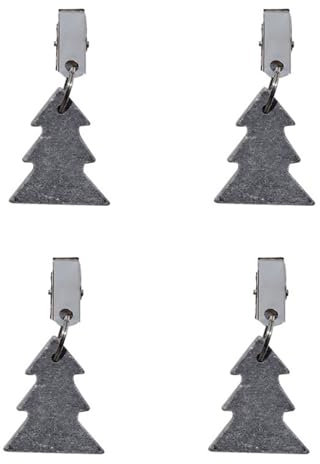 Beimus 4 Stück Marmor Tischdecke Gewichte Dekorative Stein Anker Tischzubehör für Outdoor Hochzeiten Garten