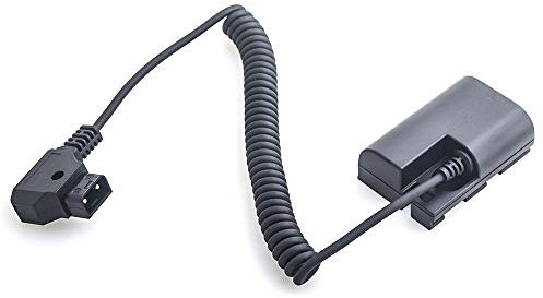 Fotga Extendable Power Adapter Cable for D-Tap Connector to Dummy Battery LP-E6 for Canon EOS 5DII 5DIII 5DIV 6D 6DII 70D 7D 7DII DSLR Camera