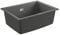 Grohe 31655AT0 - K700 Bajo encimera Fregadero de granito, Gris (Granite Gray), 61 x 45.7 cm