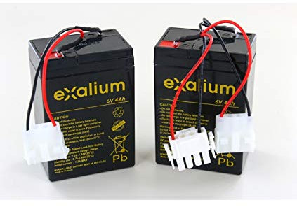 2 Batteria al piombo 6V 4Ah barca iniziatore Pac Boat Anatec