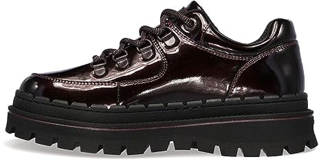 Skechers Jammers-Cool Block, Stivali alla Moda Donna, Borgogna, 38 EU