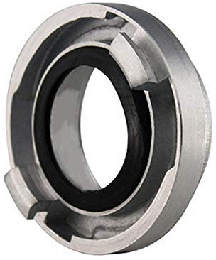 80mm Raccord en aluminium avec capuchon rotatif à 120° pour industries pompiers, raffinerie, agriculture