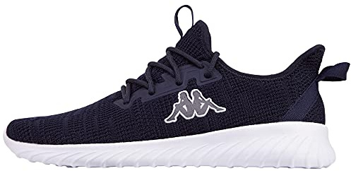 Kappa Unisex Capilot Sneaker, Navy White, 43 EU