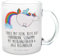 Mr. & Mrs. Panda Teetasse Einhorn Fliegendes Pferd, Premium Glas, 300 ml