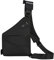 TSHAOUN Herren Sling Bag Brusttasche,Umhängetaschen Wasserdicht Polyester,Outdoor Brusttasche für Herren Schultertasche Hiking Fitness Radfahren Chest Bag,für Camping Gym Reisen Wandern (black)