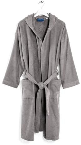 Caleffi - Accappatoio Uomo - Accappatoio Donna in Spugna di Cotone - Accappatoio Uomo Spugna Con Cappuccio - Accappatoio Piscina Palestra - Morbido e Assorbente, Asciugatura Rapida