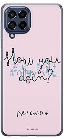 Ert Group custodia per cellulare per Samsung M33 5G originale e con licenza ufficiale Friends, modello 008 adattato in modo ottimale alla forma dello smartphone, custodia in TPU