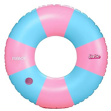 Barbie The Movie & FUNBOY Bubblegum Tube Pool Float