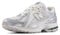 New Balance Unisex Adult 1906 Sneakers, Silver Metalic/Sea Salt, 13.5 Women/12 Men
