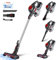Authmic Akku Staubsauger, Kabellos mit 36000pa Saugkraft, Vacuum Cleaner bis zu 50 Min Laufzeit, 1.3L Staubbehälter, Akkusauger für Tierhaare,Teppich und Hartböden