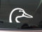 myrockshirt Ente Entenkopf 15 cm Aufkleber Autoaufkleber Sticker Wandtattoo Profi Qualität
