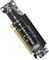 DollaTek Pcie M.2 Adapter DIY Nvme Pcie Adapter Dual-sided Support 2230-22110 Nvme SDD NVME SATA Expansion Card M.2 NVME SFF-8639 Card with PCIE X16 Signal Slot
