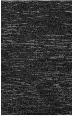 TESSO LIVING In- & Outdoor Teppich – 160 x 220 cm Grau – Wetterfest & rutschfest, UV-beständiger Kurzflorteppich – Ideal für Balkon, Terrasse, Küche & Camping