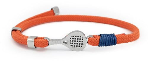 Aloha Armband Padel Geschenkidee Herren Damen Verstellbare Kordel Stahl, TU, Edelstahl, Ohne Stein