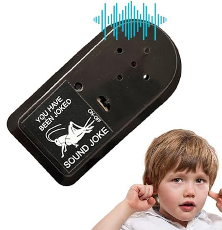 Sound Prank – Fake Sound Maker, unsichtbarer | Zwitscherspielzeug, Hersteller von versteckten Scherzgeräuschen, Hersteller von nervigen Geräuschen in Größe, Fisch