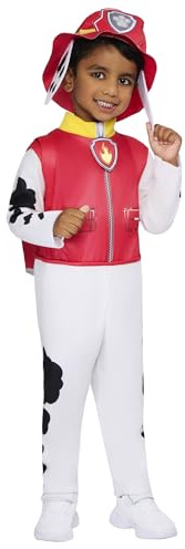 Rubie's Official Paw Patrol Marshall Toddler Costume, Kids Fancy Dress