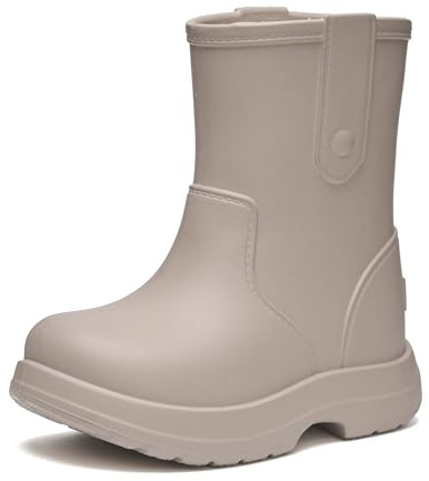 Ladeheid x Camminare Gummistiefel Kinder EVA leicht wasserdicht LA-CA-18 | Rutschfest, flexibel und bequem, robustes schlichtes Design, für Regen, Matsch, Garten, Schule und komfortable Alltagswege