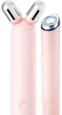 medicube Mini Booster Pro Plus Face Roller Device Set - Face & Body, Pink