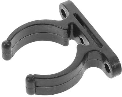 DECHOUS Marine Use Nylon Hose Clamp Black for 38-42Mm Tubes Heavy Duty Tube Clamp Boat Hook Clips Suitable for Yacht and Docking Poles