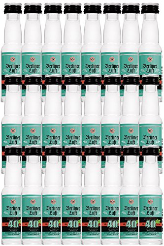 Berliner Luft Strong Extra Starker Pfefferminzlikör 40% 24 x 0,02 Liter