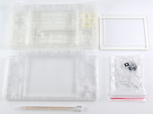 Schutzhülle für DSi NDSI NDSi Vollgehäuse mit Tasten Ersatzteile – Transparent