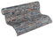 Trendwalls Vliestapete Brick Tapete in Vintage Backstein Optik Industrial Loft Style, rostbraun grau weiß blau scheuerbeständig gut lichtbeständig restlos trocken abziehbar, Grau