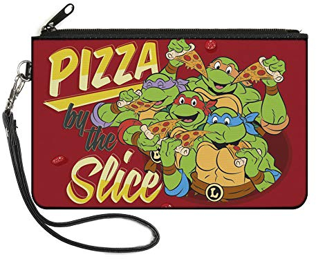 Buckle-Down Damen Zip Wallet Ninja Turtles Large Geldbörse, Mehrfarbig, 20 cm x 13 cm