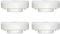 Akynite GX53 9W LED Neutralweiß 4000K 800LM, AC 220-240V, 180 Grad Licht, GX53 Halogenlampe & CFL ersatz, Leuchtmittel GX53 LED Strahler für Schranklampe Deckenlampe, Nicht Dimmbar, 4er-Set