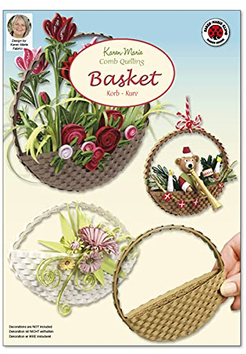 Karen Marie's Kamm Quilling Korb