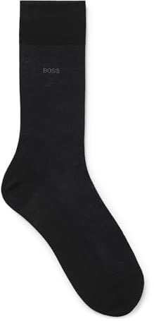 BOSS Herren George RS Uni MC Mittelhohe Logo-Socken aus ägyptischer Baumwolle mit merzerisiertem Finish