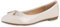 VAN HILL Damen Klassische Ballerinas Kunstleder Schuhe Flache Schleifen Freizeitschuhe Sommerschuhe Übergrößen 203968 Beige Lack 41