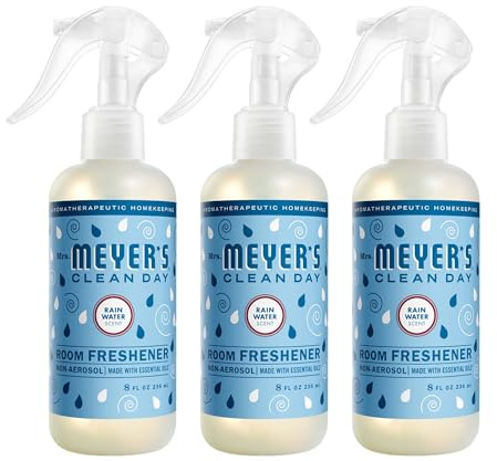 MRS. MEYER'S CLEAN DAY Room Freshener, Rain Water Scent, 8 fl oz, 3 Pack