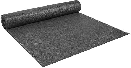 Habitat et Jardin Brise Vue synthétique Verdo Pro - 1 x 10 m - 220g/m² - Gris