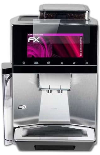 atFoliX Lámina Protectora de plástico Cristal compatible con Siemens EQ.900 Película Vidrio, 9H Hybrid-Glass FX Protector Pantalla Vidrio templado de plástico