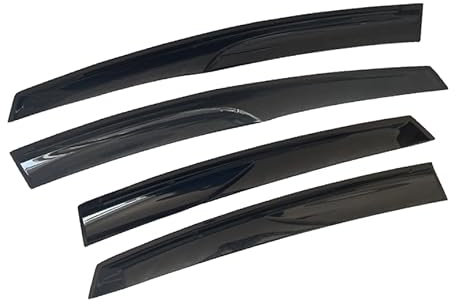 K - KONNEKT Wind Deflector Set for TOYOTA Prius Plus | Front & Rear | 2012-2020 | Mugen
