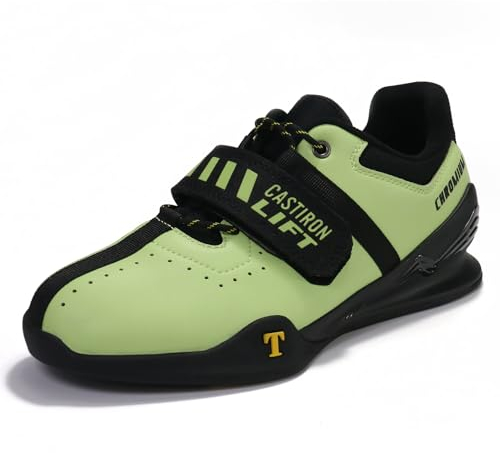 CASTIRON LIFT Gewichtheben Schuhe, Powerlifting Schuhe Gym Schuhe für Crossfit Lifting Schuhe, Gewichtheben Schuhe für Heavy Lifting Deadlifting Gewichtstraining, Squat Schuh für Männer Frauen