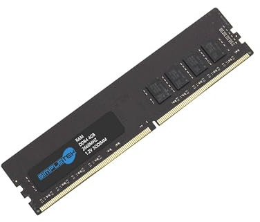 Simpletek – Ram Banco Modulo Di Memoria Per Desktop PC Fissi e Server Da 4GB DDR4 DIMM | Frequenza 2666 MHz | Voltaggio: 1.2V