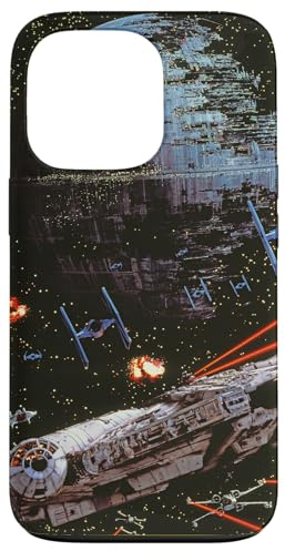 Star Wars Return of the Jedi Death Star II Battle Black Case for iPhone 13 Pro