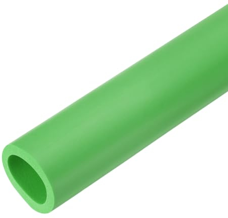 sourcing map Pipe Insulation Foam Tube Lagging Insulation 32mm(1 1/4) ID 44mm OD 24 Heat Preservation for Antifreeze Insulation, Handle Grip, Green